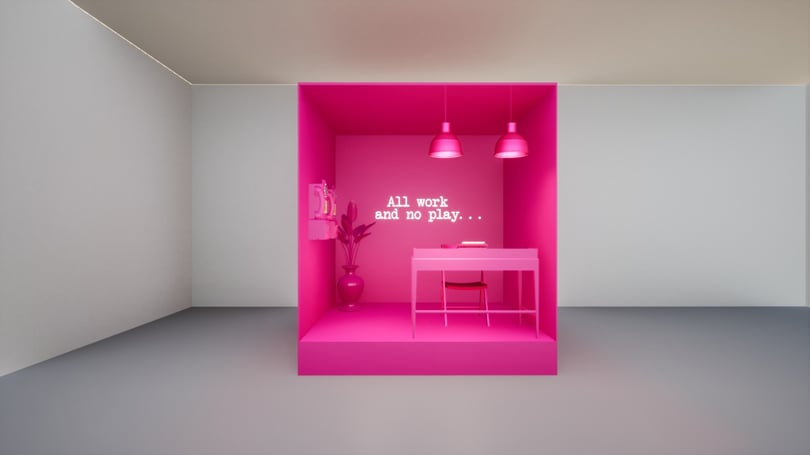 pink room